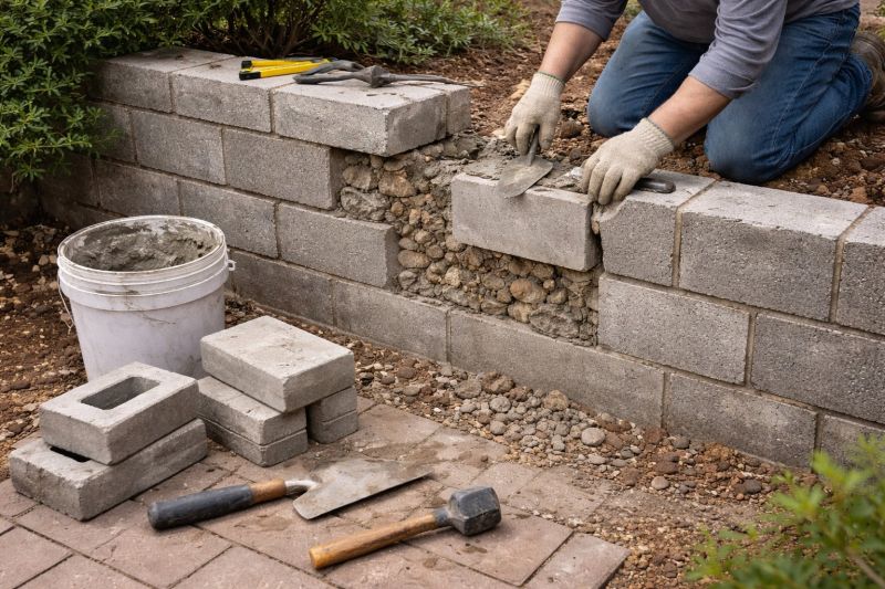 Block Wall Repair in Aitkin, MN