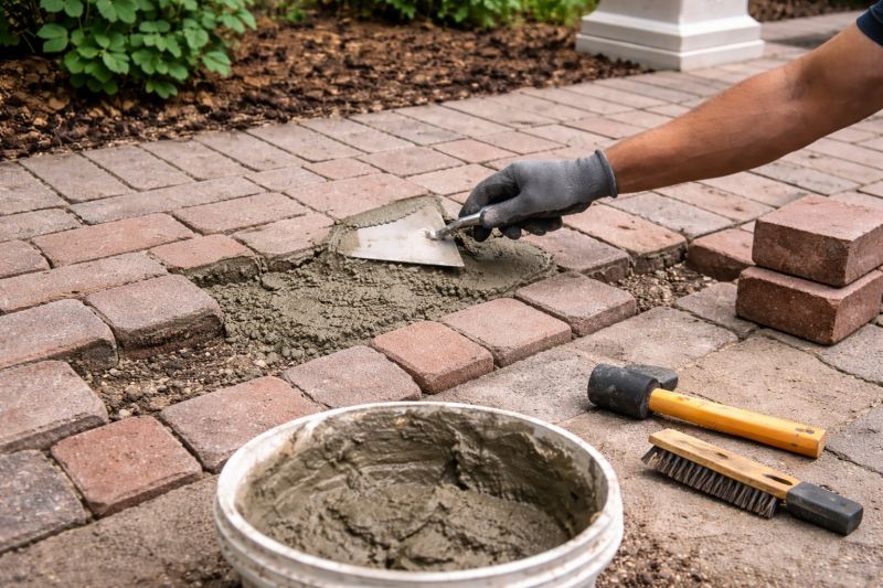 Brick Flatwork Repair in Merrifield, MN