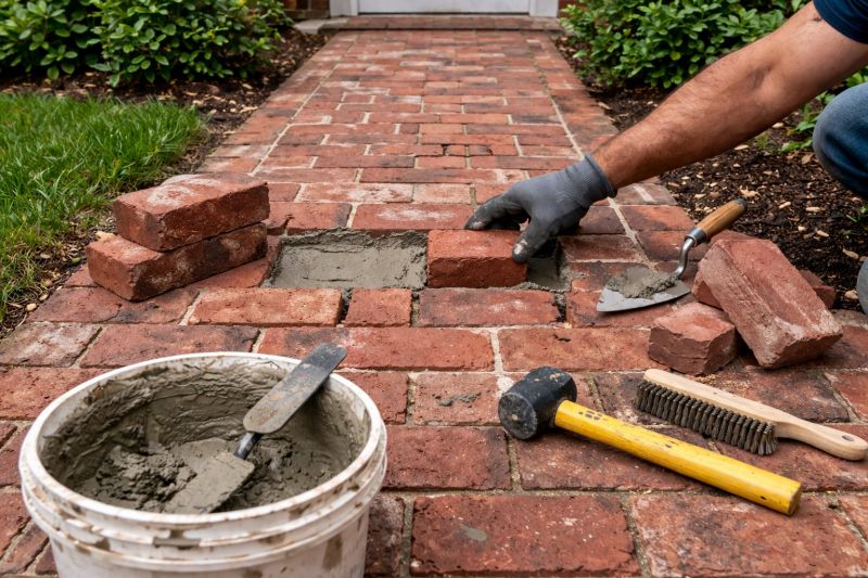 Brick Pathway Repair in Brainerd, MN