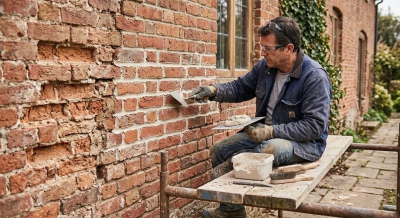 Brick Stairs Repair in Crosby, MN