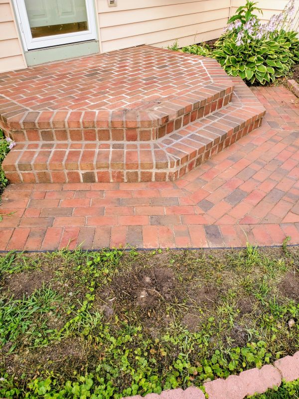 Brick Stoop Repair in Brainerd, MN