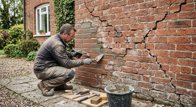 Brick Wall Repair in Crosby, MN