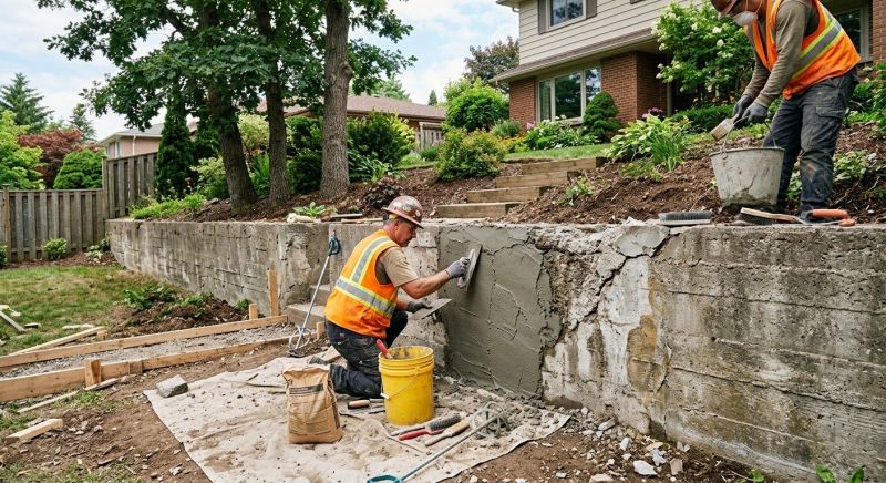 Retaining Wall Repair in Aitkin, MN
