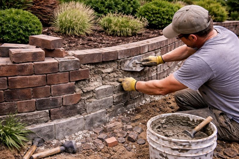 Retaining Wall Repair in Cushing, MN