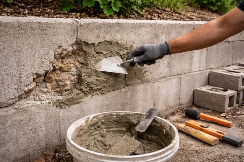 Retaining Wall Repair in Garrison, MN