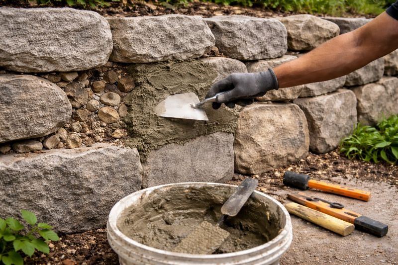 Retaining Wall Repair in Brainerd, MN