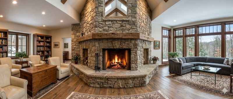 Stone Chimney Installation in Crosby, MN