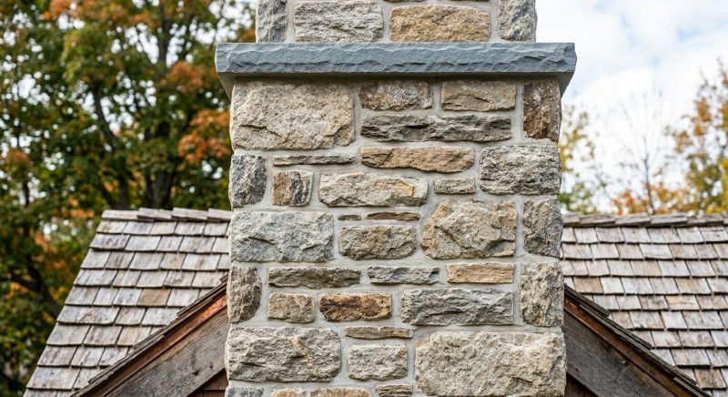 Stone Chimney Installation in Brainerd, MN
