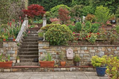 Stone Wall Repair in Deerwood, MN