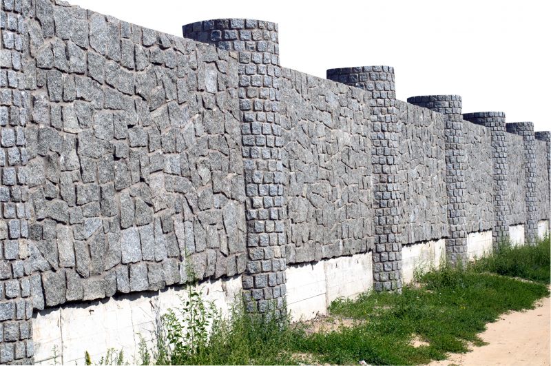Stone Wall Repair in Garrison, MN